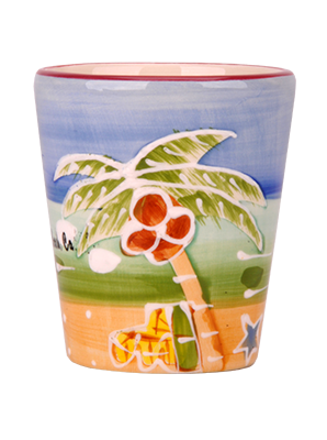 Laguna Beach Shot Glasses at Fawn Memories